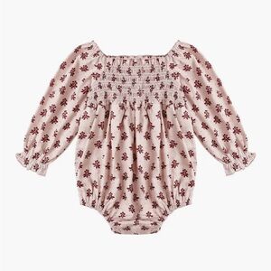 Rylee + Cru Pink Floral One Piece